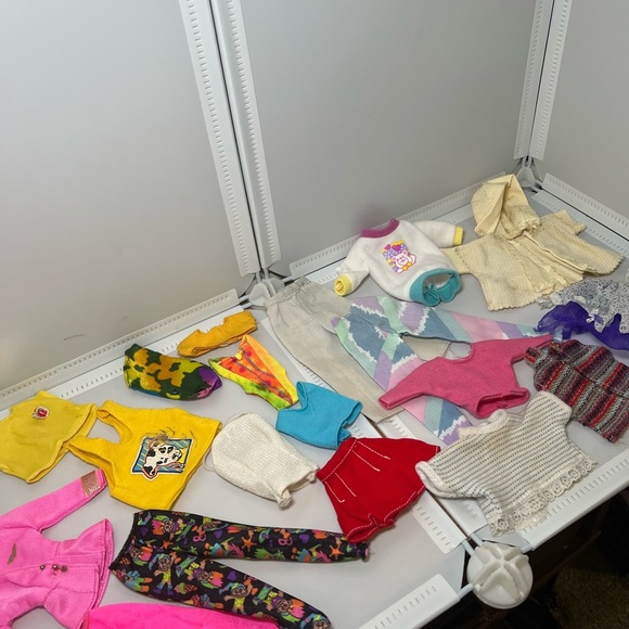 Vintage Mattel Barbie Clothing Doll Mix Lot Troll Pants Pilot Jacket - Picture 1 of 10